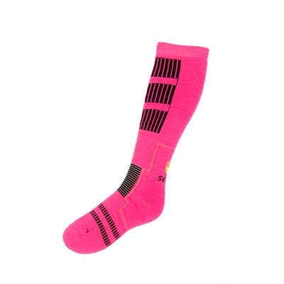 SEGER Meriono Uld Skistrømper Alpine Plus Protection - Candy 3 SEGER Meriono Uld Skistrømper Alpine Plus Protection - Candy