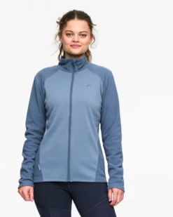 Kari Traa F/Z Fleece Jakke - Sail