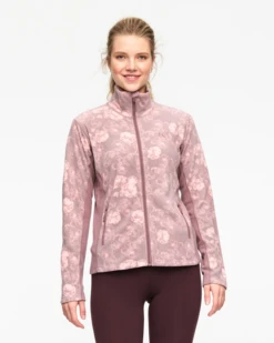 Kari Traa Dina Fleece Jakke - Taupe