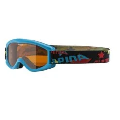 Alpina CARVY 2,0 Kids Skibriller/Goggles - Mat Cyan