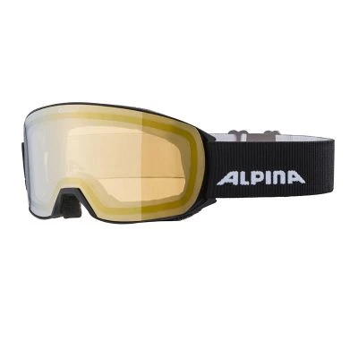Alpina NAKISKA / Mat Sort Q-LITE Guld Goggles/skibriller 3 Alpina NAKISKA / Mat Sort Q-LITE Guld Goggles/skibriller
