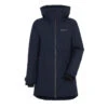 Didriksons Helle Dame Parka - Mørk Blå -Scott Salgsbutik bla didriksons parka