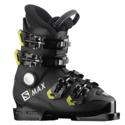 Salomon S/Max 60T M Børne Skistøvle - Black/Acid Green