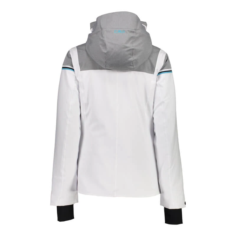 CMP Dame Skijakke Zip Hood - Bianco 4 CMP Dame Skijakke Zip Hood - Bianco - Billede 2