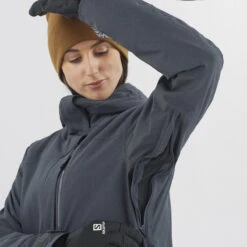 Salomon Stance Cargo Dame Vinterjakke - Ebony 8 Salomon Stance Cargo Dame Vinterjakke - Ebony -Scott Salgsbutik dame jakke fra salomon