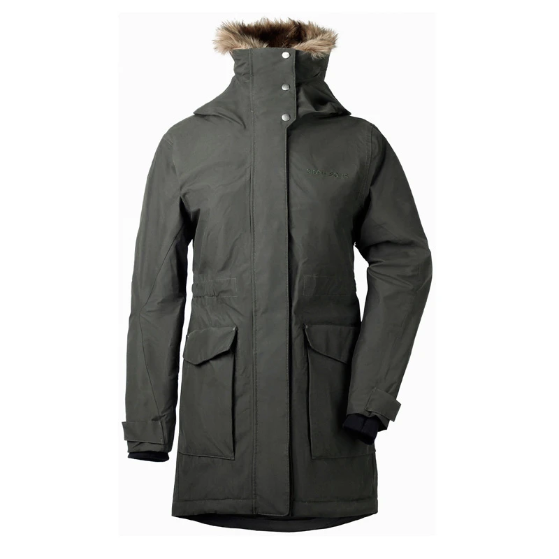 Didriksons Meja 18/19 Dame Parka - Mørk Grøn 3 Didriksons Meja 18/19 Dame Parka - Mørk Grøn