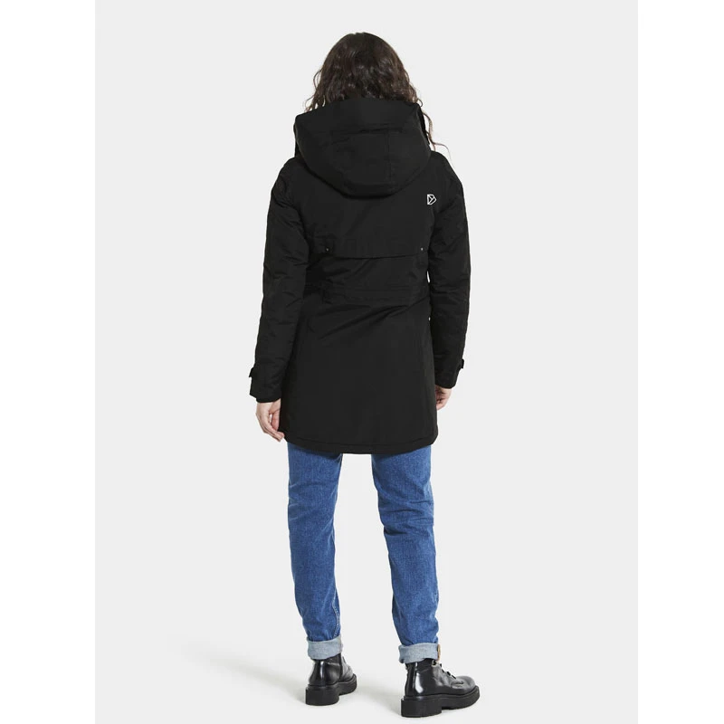 Didriksons Frida Dame Parka - Sort 4 Didriksons Frida Dame Parka - Sort - Billede 2