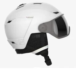 Salomon Icon LT Visor FLS Dame Skihjelm - White Uni
