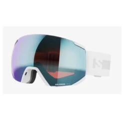 Salomon Radium Photo Goggels/skibrille - White/Aw Blue
