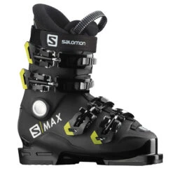 Salomon S/Max 60T L Børne Skistøvle - Black/Acid Green