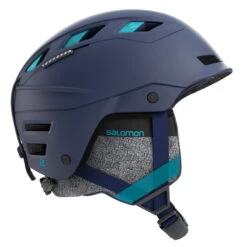 Salomon Qst Charge Dame Skihjelm - Wisteria N/B Bird