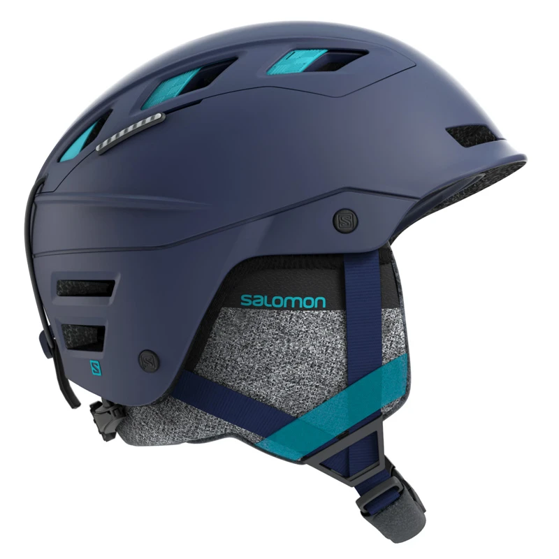 Salomon Qst Charge Dame Skihjelm - Wisteria N/B Bird 3 Salomon Qst Charge Dame Skihjelm - Wisteria N/B Bird