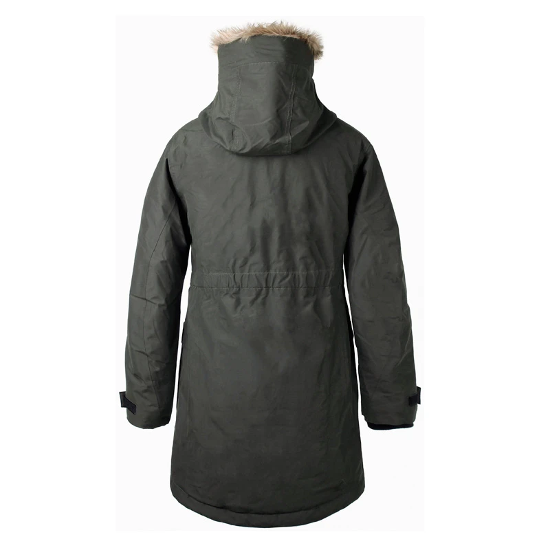 Didriksons Meja 18/19 Dame Parka - Mørk Grøn 4 Didriksons Meja 18/19 Dame Parka - Mørk Grøn - Billede 2