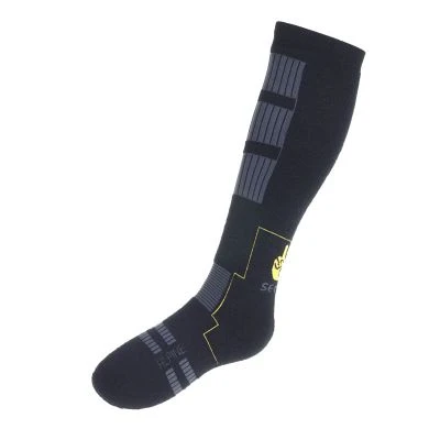 SEGER Meriono Uld Skistrømper Alpine Plus Protection - Black 4 SEGER Meriono Uld Skistrømper Alpine Plus Protection - Black - Billede 2