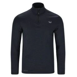 Whistler Kalle Waffle Midlayer - Navy Blazer