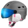 Relax Polar Visor Skihjelm - Gray Pink 2 Relax Polar Visor Skihjelm - Gray Pink -Scott Salgsbutik relax polar visor skihjelm