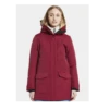 Didriksons Frida Dame Parka - Ruby Rød -Scott Salgsbutik rod dame parka didriksons