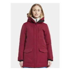 Didriksons Frida Dame Parka - Ruby Rød