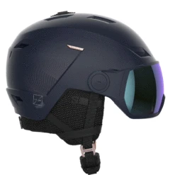 Salomon Icon LT Visor Dame Skihjelm - Wisteria/univ.