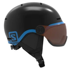 Salomon Grom Visor Skihjelm Til Børn - Black Universal