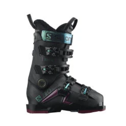 Salomon S/Pro 100 GW Dame Skistøvle - Black/burgandy