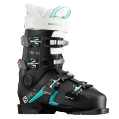 Salomon S/Pro 80 Dame Skistøvle - Black/scuba White