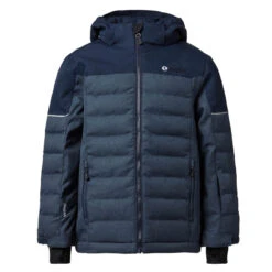 ZigZag Nomo Melange Junior Skijakke - Midnight Navy