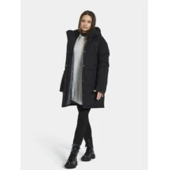 Didriksons Phoebe Pige Frakke - Sort