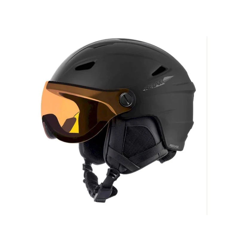 Relax Stealth Skihjelm Med Visir - Sort 3 Relax Stealth Skihjelm Med Visir - Sort