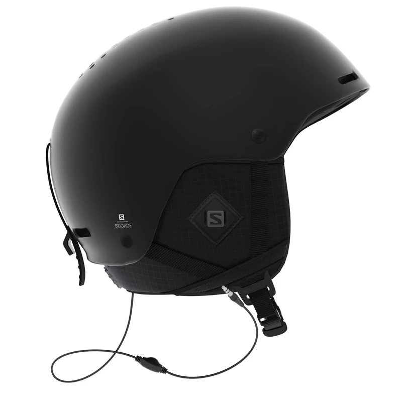 Salomon Brigade+ Audio Skihjelm - Sort 3 Salomon Brigade+ Audio Skihjelm - Sort